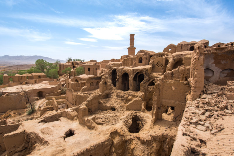 Urbex - Iran - Kharanaq, Le Village Historique Abandonné