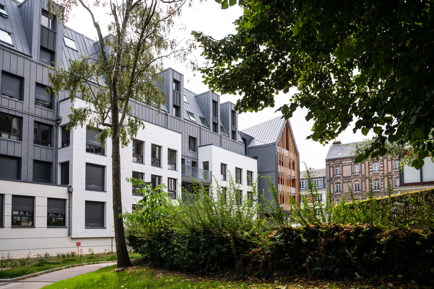 Bouygues Bâtiments - Résidence Ruissel - Rouen - Monsieur et Madame Shoes - Photographe architecture