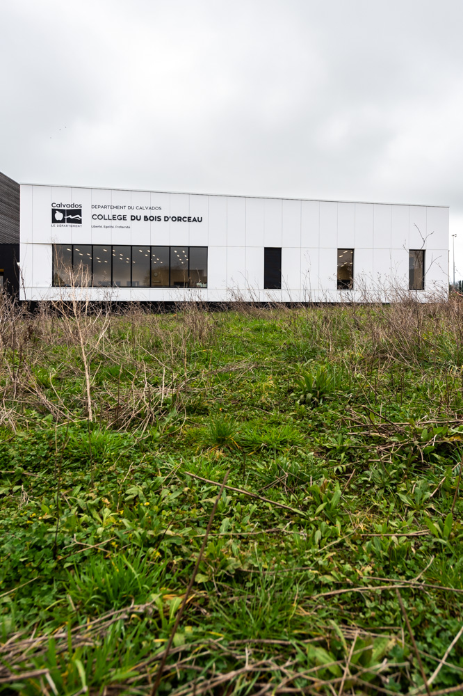 CBA Architectes - Collège du bois d'Orceau - Tilly-sur-Seules - Monsieur et Madames Shoes - Photographe architecture